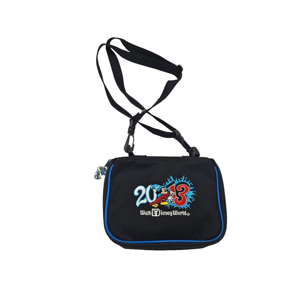 Disney World 2013 Crossbody Bag Mickey Sorcerer Small Travel Pouch